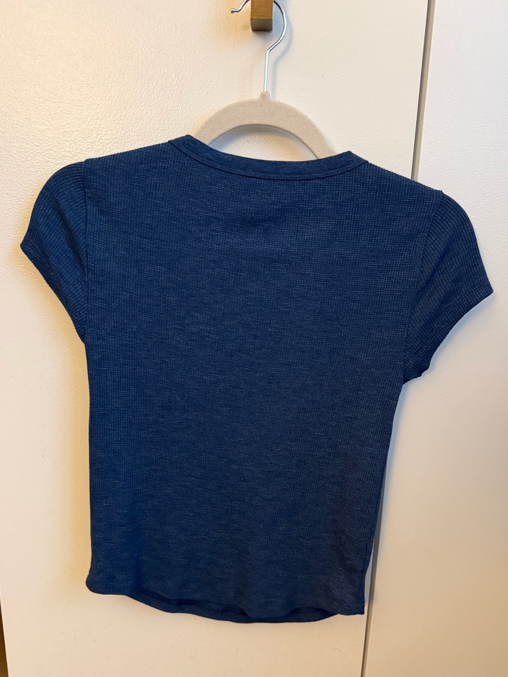 American Eagle Outfitters Waffle Baby Tee - Picture 2 of 4